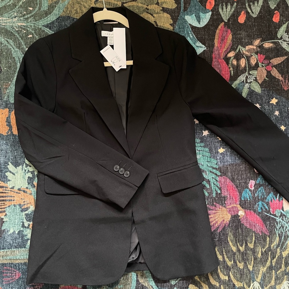 Topshop petite Black Blazer